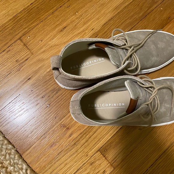 Public Opinion Tan Suede Half-cab size 9.5 men’s - Picture 3 of 3